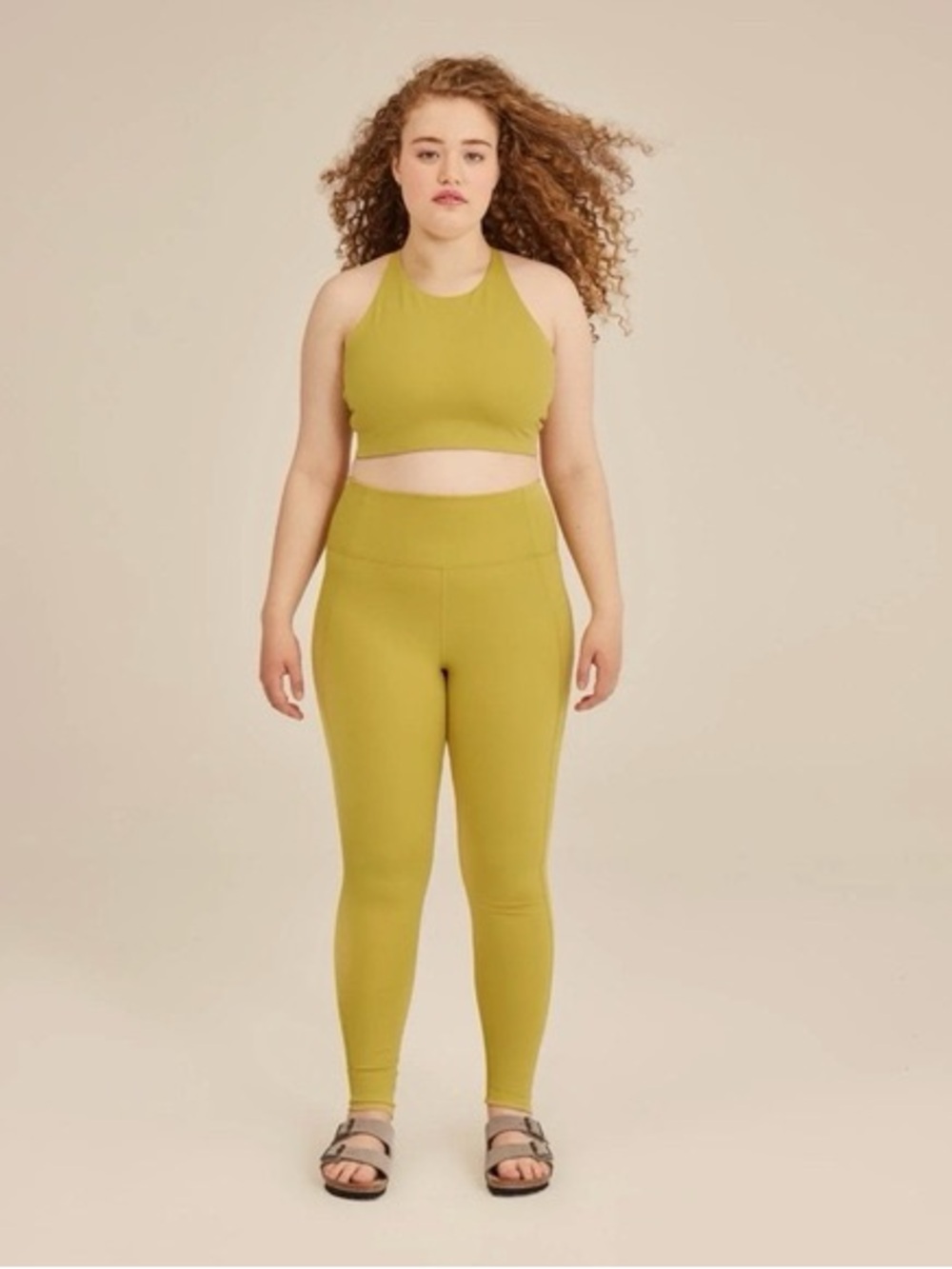 Girlfriend Collection Yellow Leggings